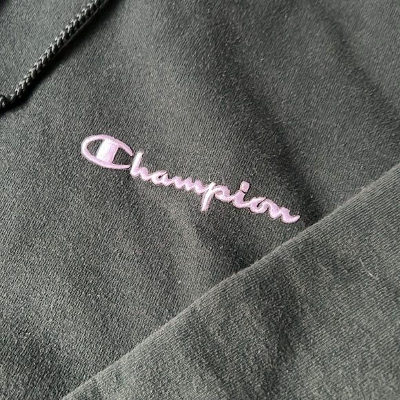 forest green champion hoodie - Picture 2 of 5